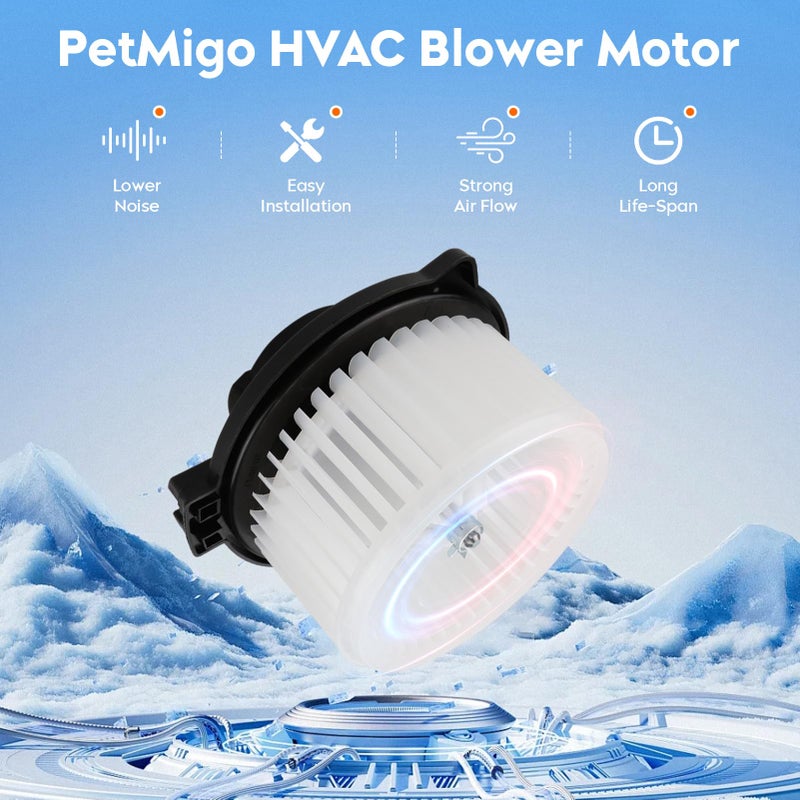 PetMigo 700054 87103-06031 HVAC Fan Blower Motor Fit for Toyota Solara 2004-2008| Fit for Toyota Camry 2002-2006| Fit for Toyota Sienna 2004-2005 (ONLY FIT Mini Cargo/Passenger Van) - Image 4